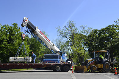 HIAB Lorry mounted crane